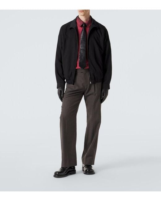 Our Legacy Red Checked Cotton Shirt for men