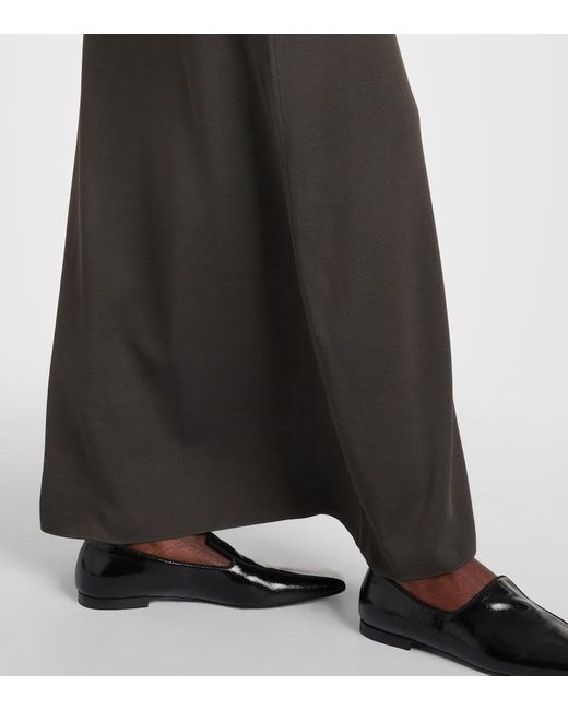 FFORME Gray Scudder Knitted Maxi Dress