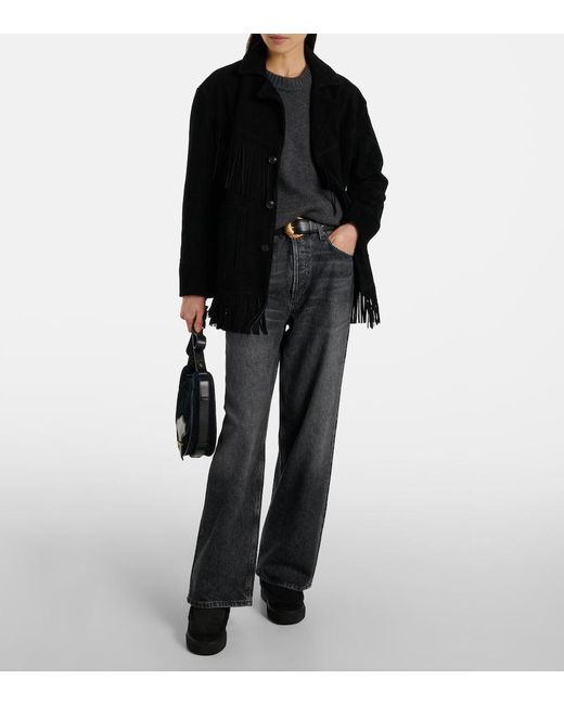 Inuikii Black Classic Suede Ankle Boots