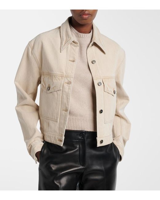 Khaite Natural Tomer Denim Jacket