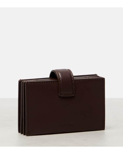 The Row Brown Leather Wallet