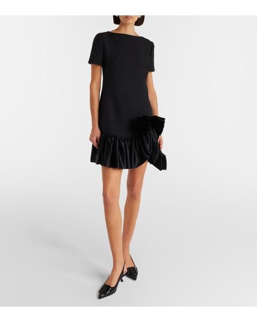 Roger Vivier Black Virgule 55 Sequined Slingback Pumps