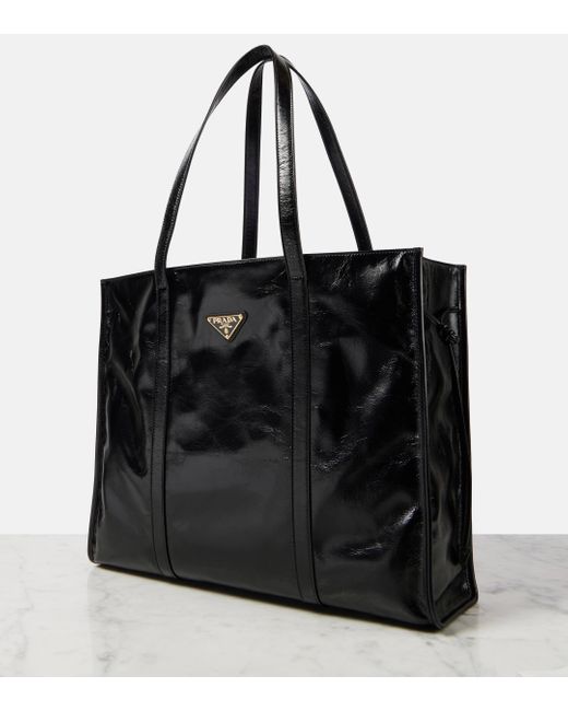 Black prada tote bag new arrivals