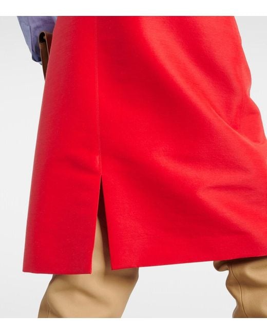 The Row Red Skirts