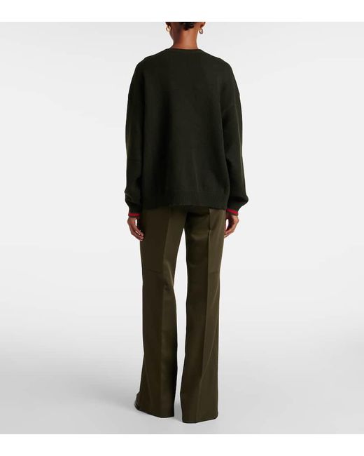 Gucci Black Wool And Cashmere Sweater