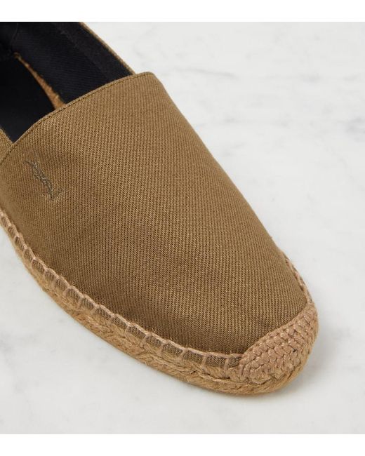 Espadrilles Cassandre Saint Laurent en coloris Brown