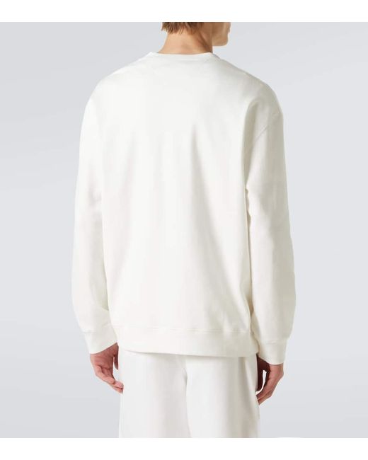 Felpa di Brunello Cucinelli in White da Uomo