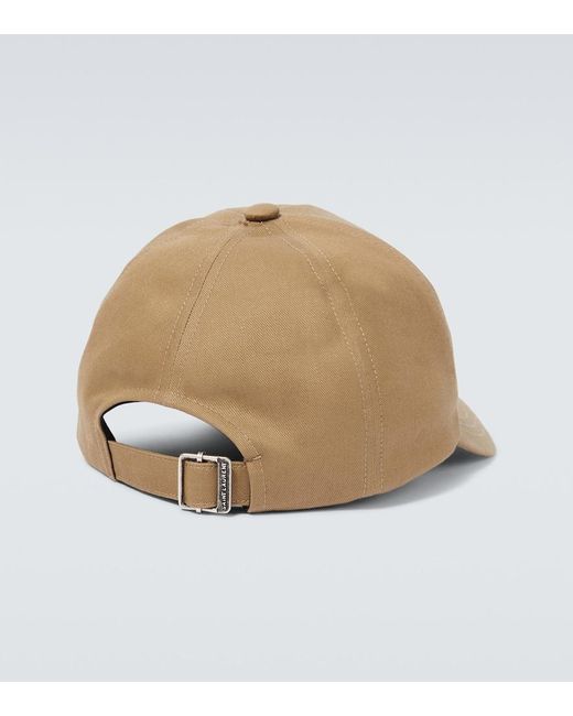 Saint Laurent Natural Baseball Hat