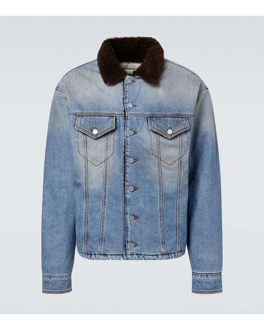 ERL Blue Denim Jacket for men