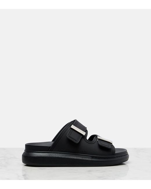 Sandali Con Platform di Alexander McQueen in Black