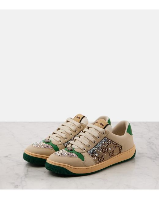 Gucci Natural Screener Sneakers