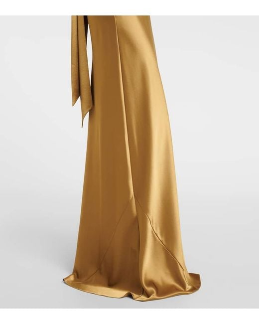 Galvan Metallic Robe Sienna Aus Satin