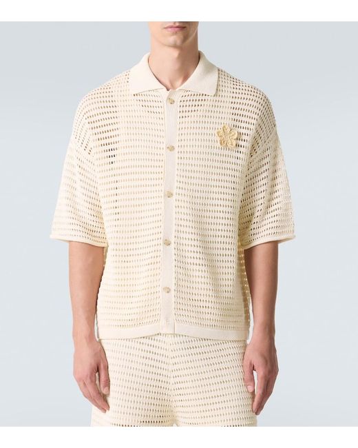 Camicia di Commas in Natural da Uomo