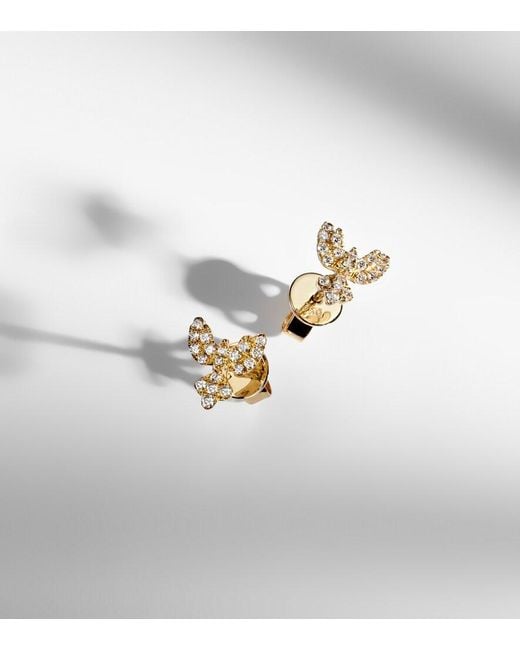 Anita Ko White 18Kt Earrings With Diamonds