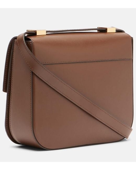 DeMellier London Brown Schultertasche Vancouver Aus Leder