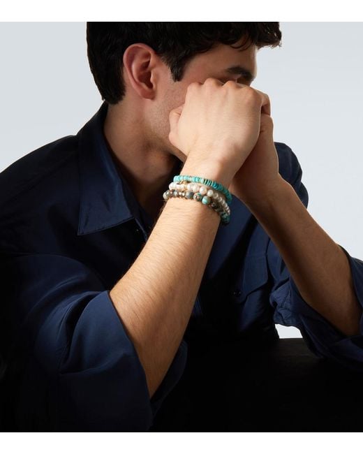 Sydney Evan Blue 14Kt Bracelet With Diamonds And Sapphires for men