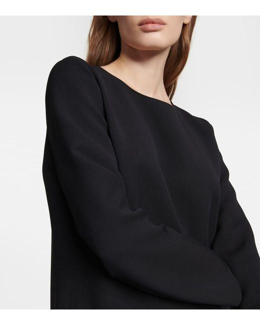The Row Black Maxikleid Lucinda