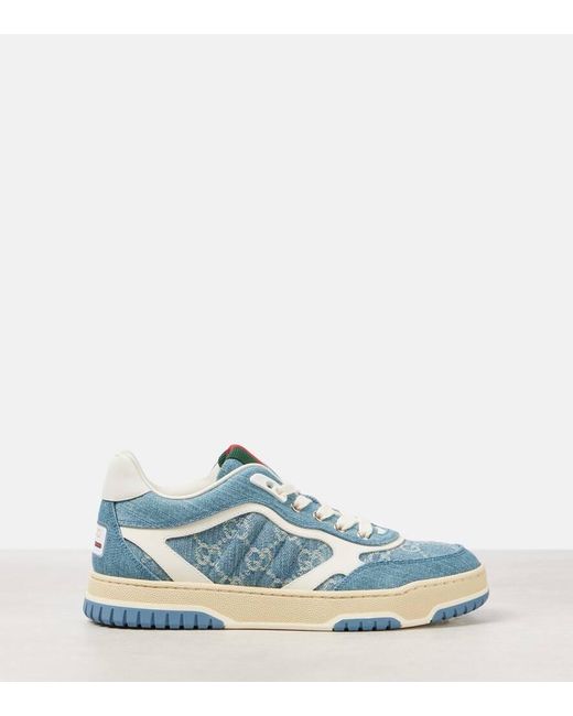 Baskets Re-Web Pour Femme, Taille Gucci en coloris Blue