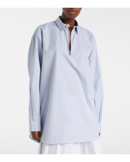 Camicia Oversize di Prada in Blue