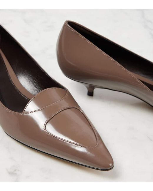 The Row Brown Pumps Viv Aus Leder