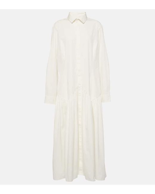 Polo Ralph Lauren White Hemdblusenkleid