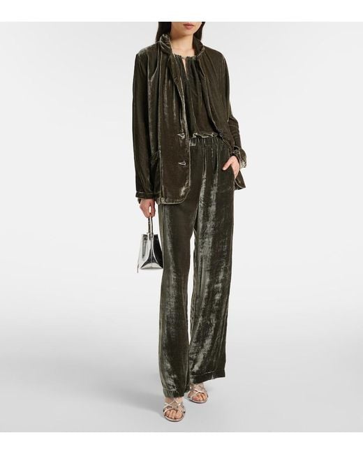 Velvet Green Kyla Blazer