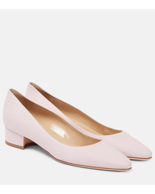 Manolo Blahnik Pink Pumps Lista 30 Aus Leder