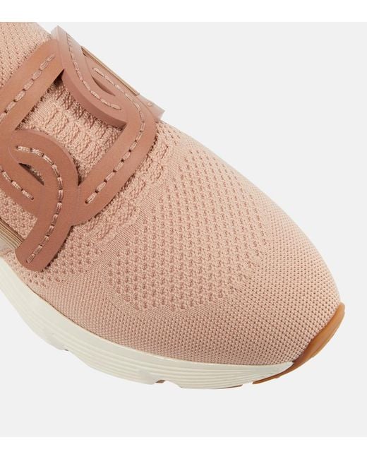 Tod's Pink Trainers
