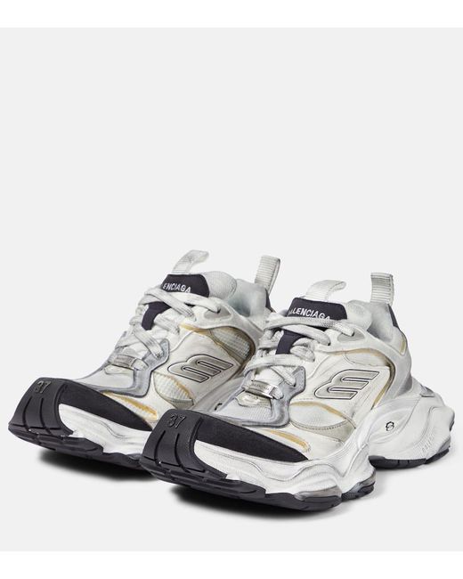 Balenciaga White Cargo Sneakers