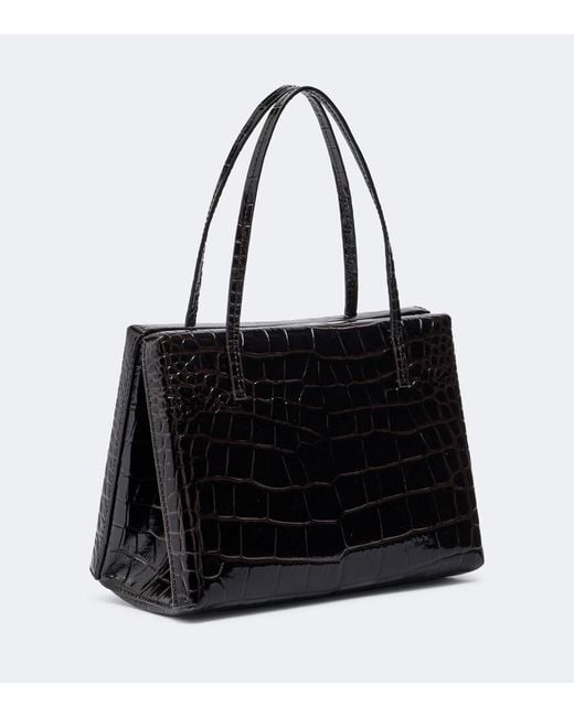 Magda Butrym Black Barbara Medium Leather Top-Handle Bag