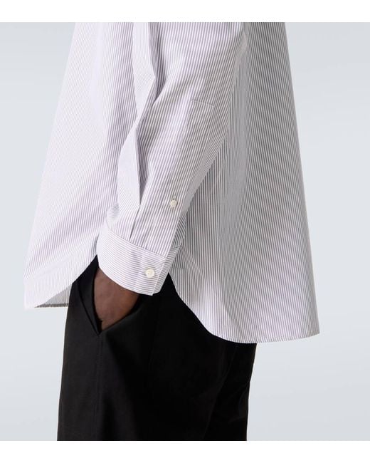 Studio Nicholson X Aaron Levine Hemd Nick Aus Baumwolle in Gray für Herren