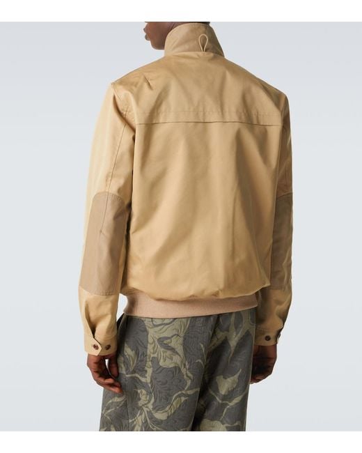 Junya Watanabe Natural Cotton-Blend Blouson Jacket for men