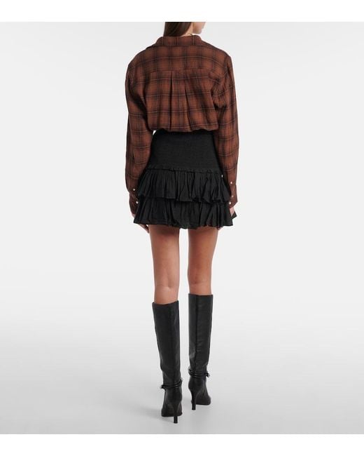 Isabel Marant Black Short Skirts