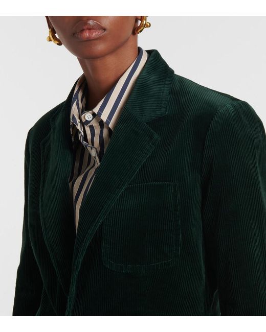 Polo Ralph Lauren Green Cotton Corduroy Blazer
