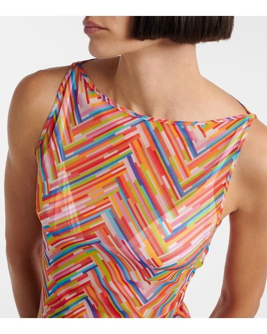 Missoni Pink Zigzag Beach Dress