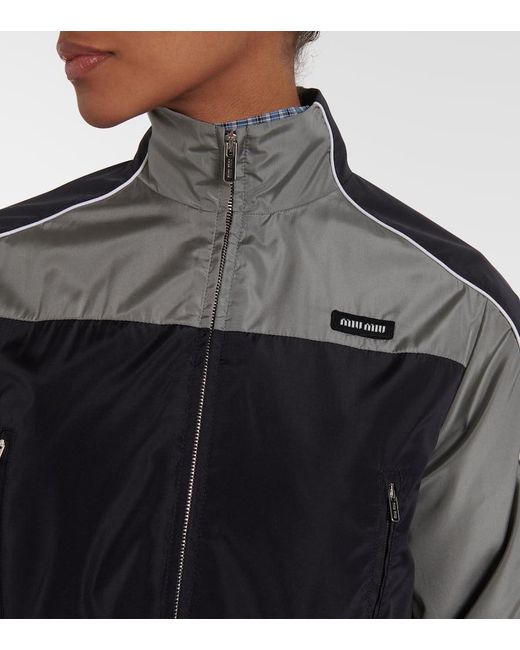 Miu Miu Gray Trainingsjacke