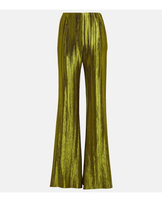 Galvan Green Nuage Pleated Pants