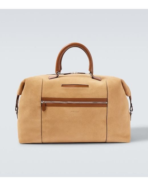 Borsa Da Viaggio di Kiton in Natural da Uomo