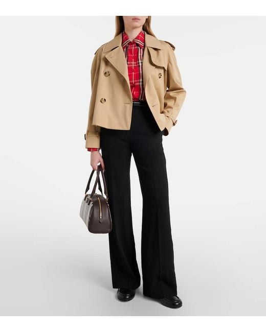 Camicia Check di Burberry in Red