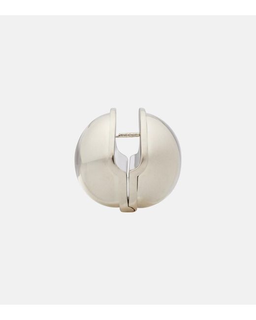 Alaïa White Ohrringe