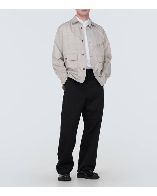 Junya Watanabe White Technical Overshirt for men