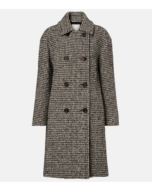 Abrigo Cruzado Alessia Max Mara de color Gray
