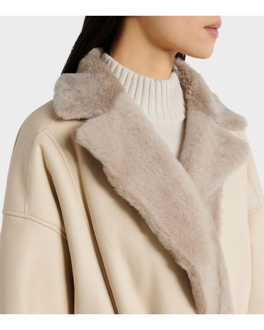 Cappotto Reversibile di Brunello Cucinelli in Natural