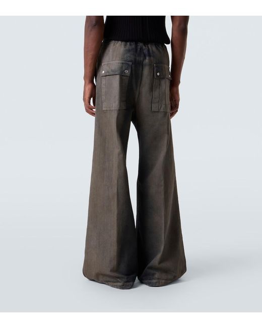 Rick Owens Gray Bela Wide-Leg Jeans for men