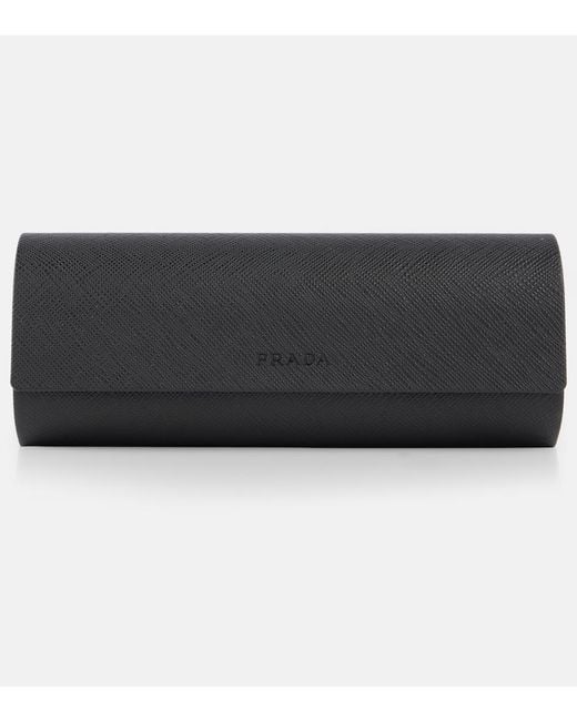 Prada Metallic Round Sunglasses