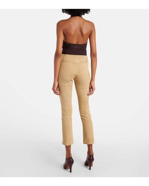 Stouls Natural Leggings Jp Twenty Aus Veloursleder