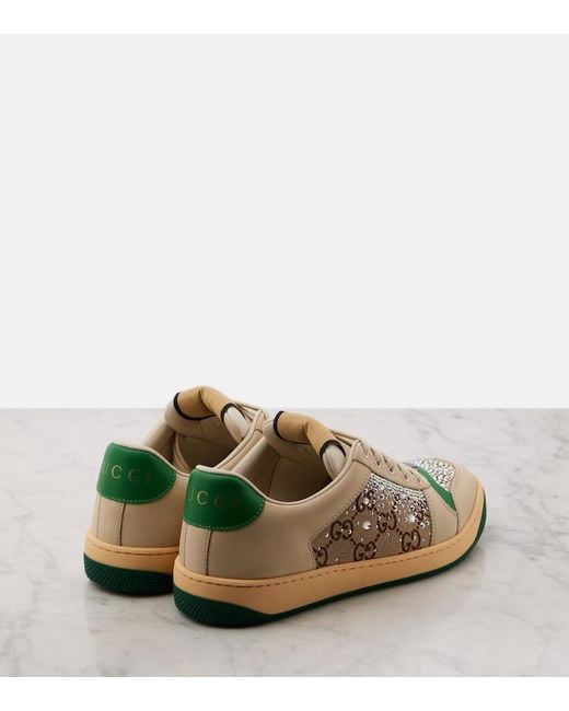 Gucci Natural Screener Sneakers