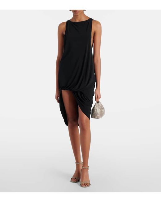 Abito Midi Peplo di Jacquemus in Blue