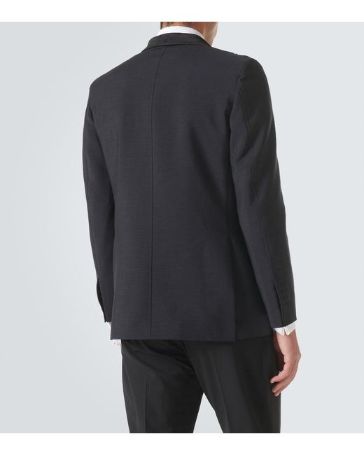 Rubinacci Black Wool Tuxedo for men