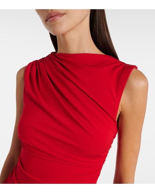 Jonathan Simkhai Blain Gathered Jersey Gown